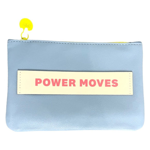 March 2022 Ipsy POWER MOVES Makeup & Geo Block Drawstring Glam Bag Lot of 2 - Picture 4 of 5